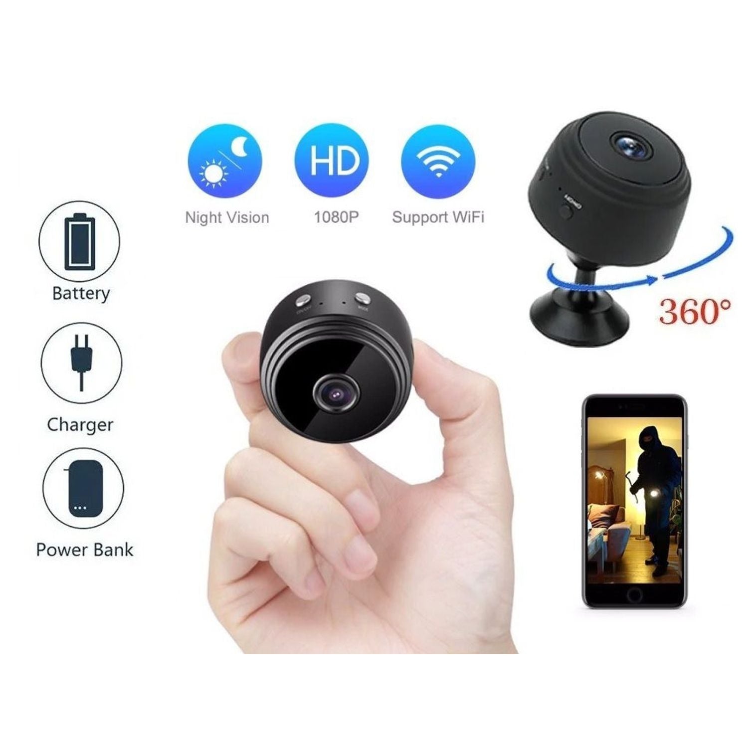 MINI CAMARA ESPIA A9