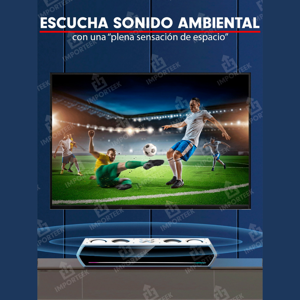 Corneta Barra Bluetooth Altavoz LED Rgb