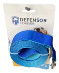 Correa Plana Resistente Para Perro- Azul