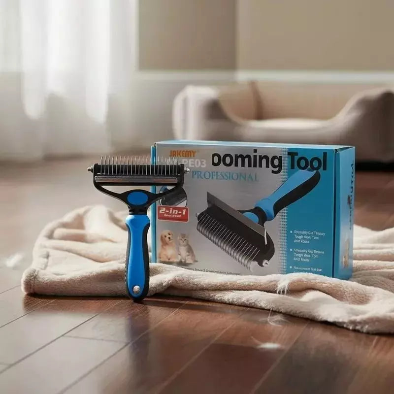 CEPILLO ELIMINADOR DE PELO 2 EN 1
