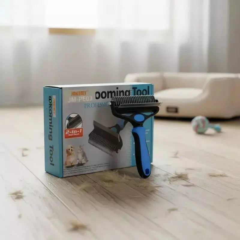 CEPILLO ELIMINADOR DE PELO 2 EN 1