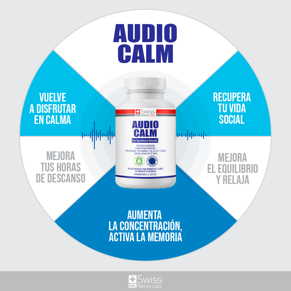 AudioCalm Suplemento para el Tinnitus