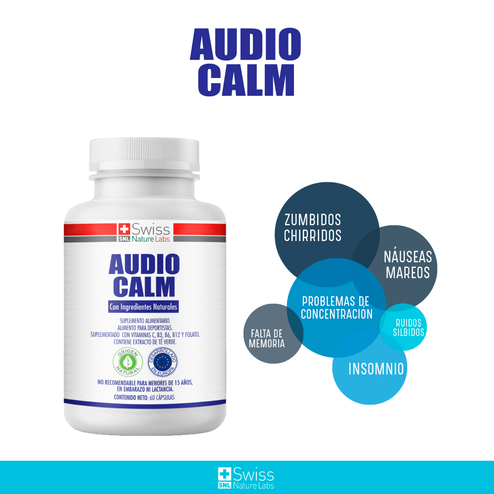AudioCalm Suplemento para el Tinnitus