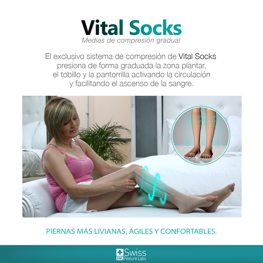 Vital Socks Medias de Compresión L - XL