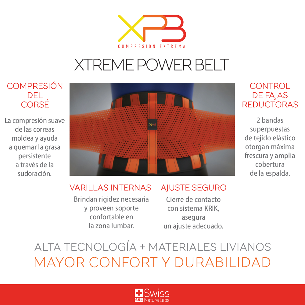 Xtreme Power Belt Faja de Compresión VN
