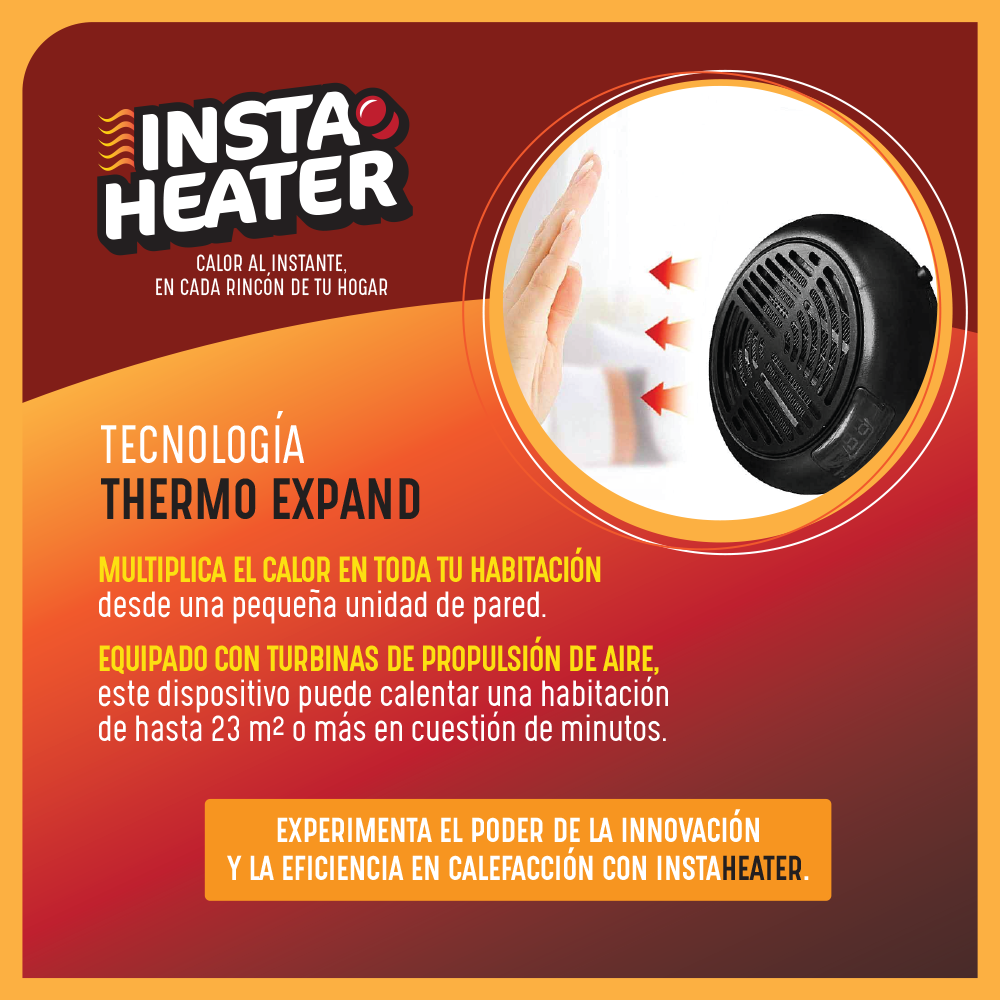 Insta Heater Calentador Portátil 600 W