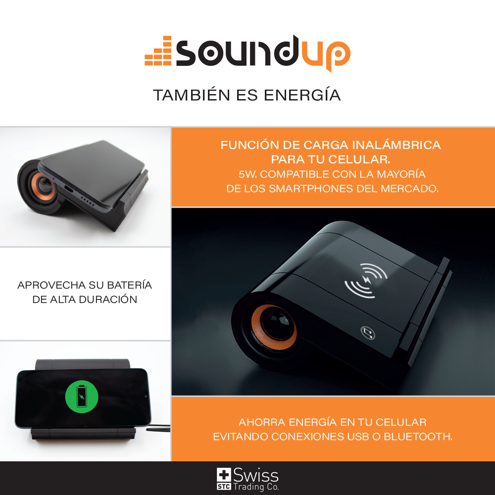 Sound Up Parlante Inalámbrico c/Cargador