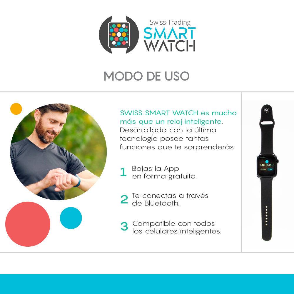 Swiss Trading Smart Watch Reloj