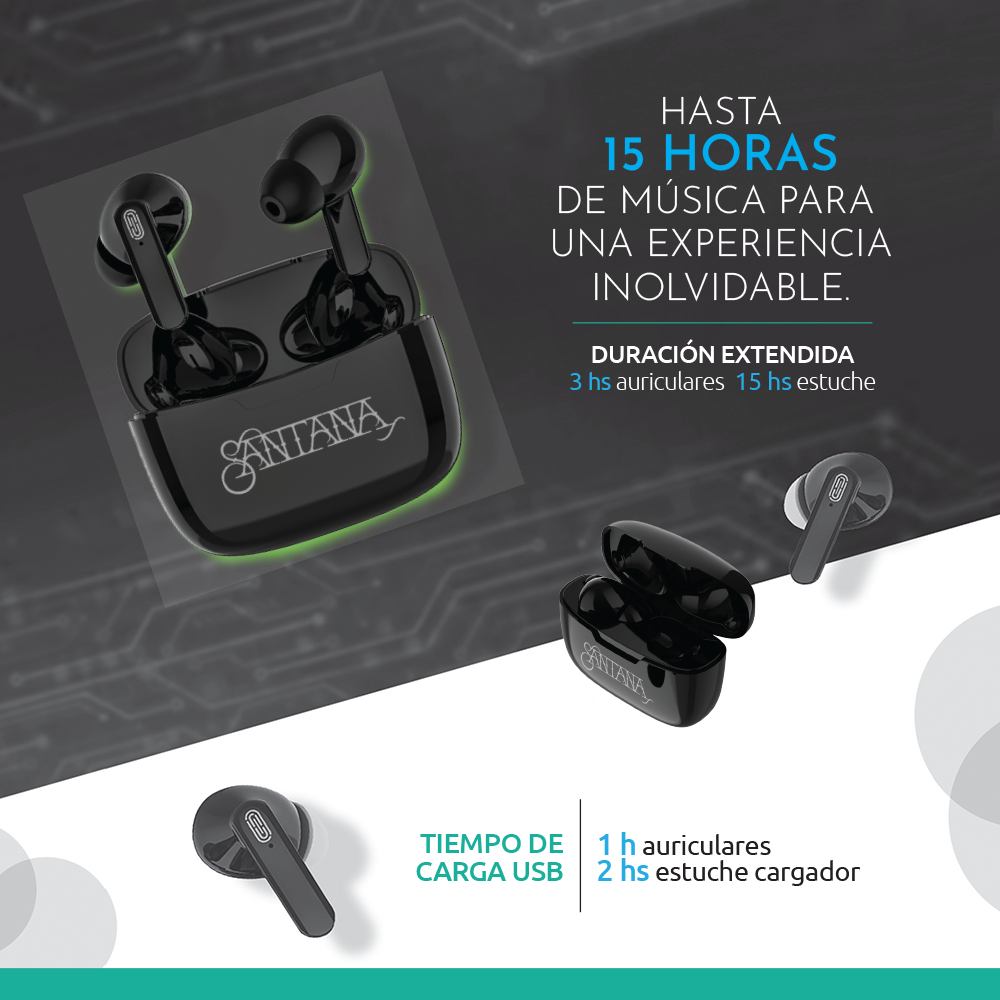 Santana Mambo Auriculares Inalámbricos
