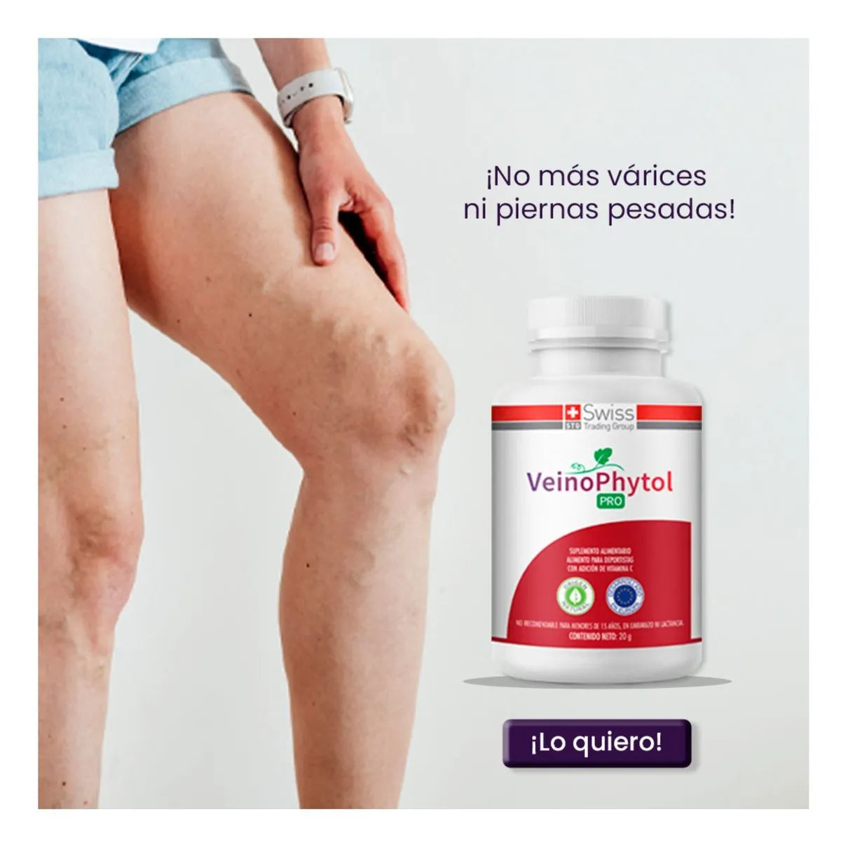 Veinophytol Pro Suplemento para Várices