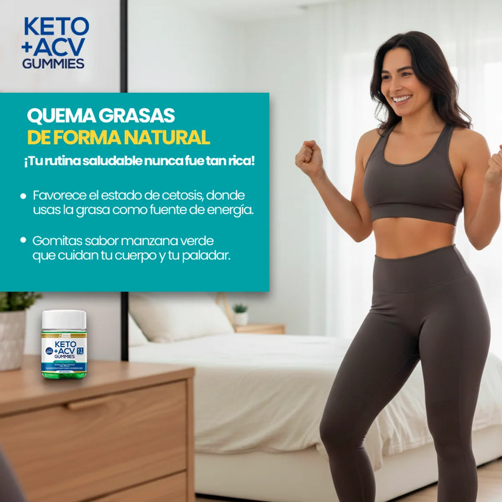 Keto Plus Gomitas Vinagre De Manzana VN