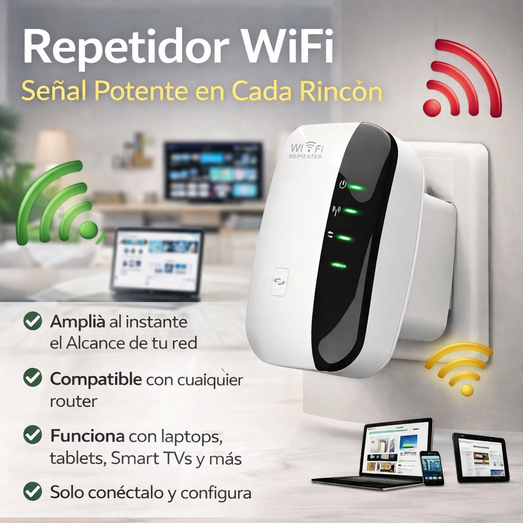Repetidor de señal Wi-FI - Wifi