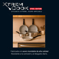 Batería de Cocina Xtrem Cook Steel 6 pz