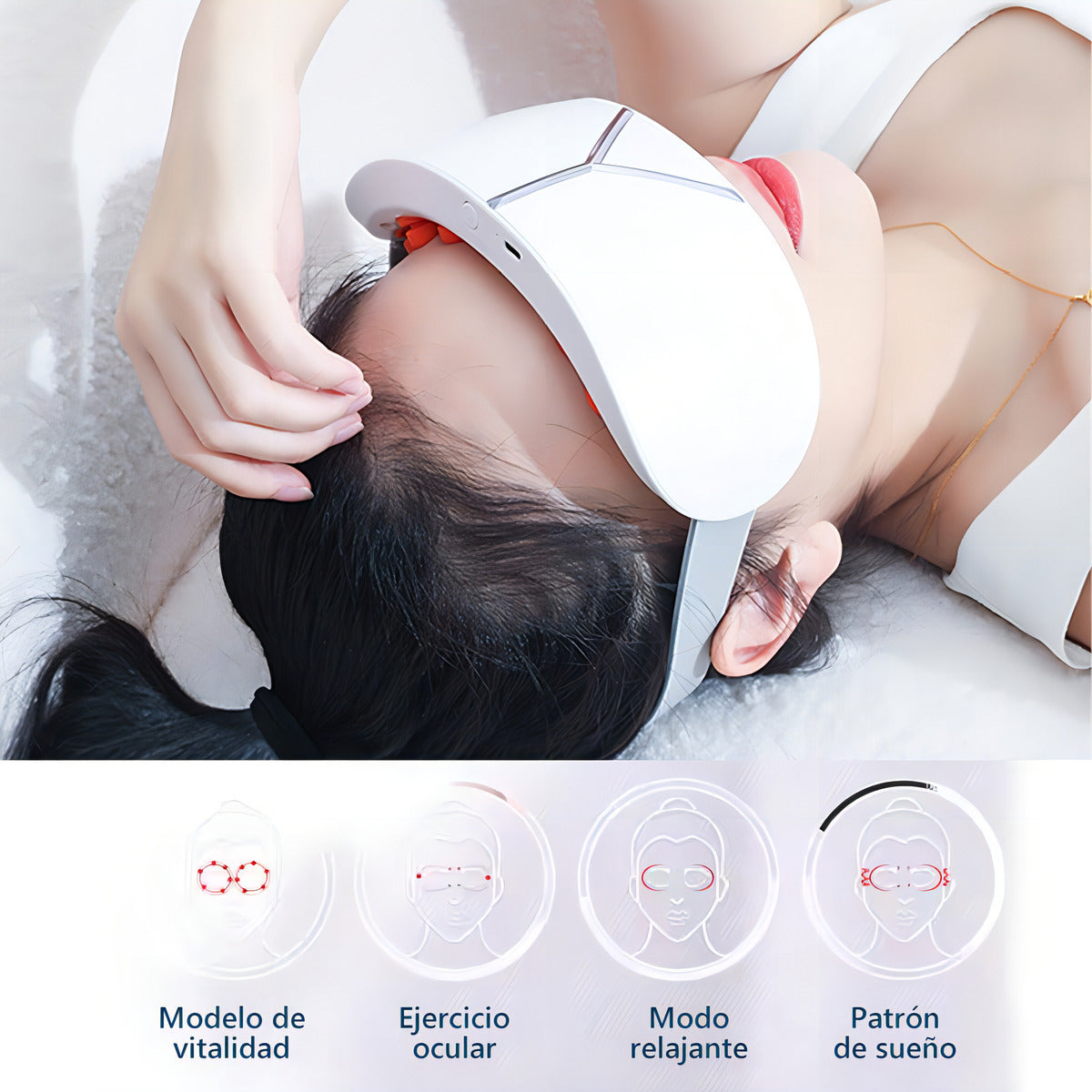Masajeador De Ojos Inteligente Vibracion