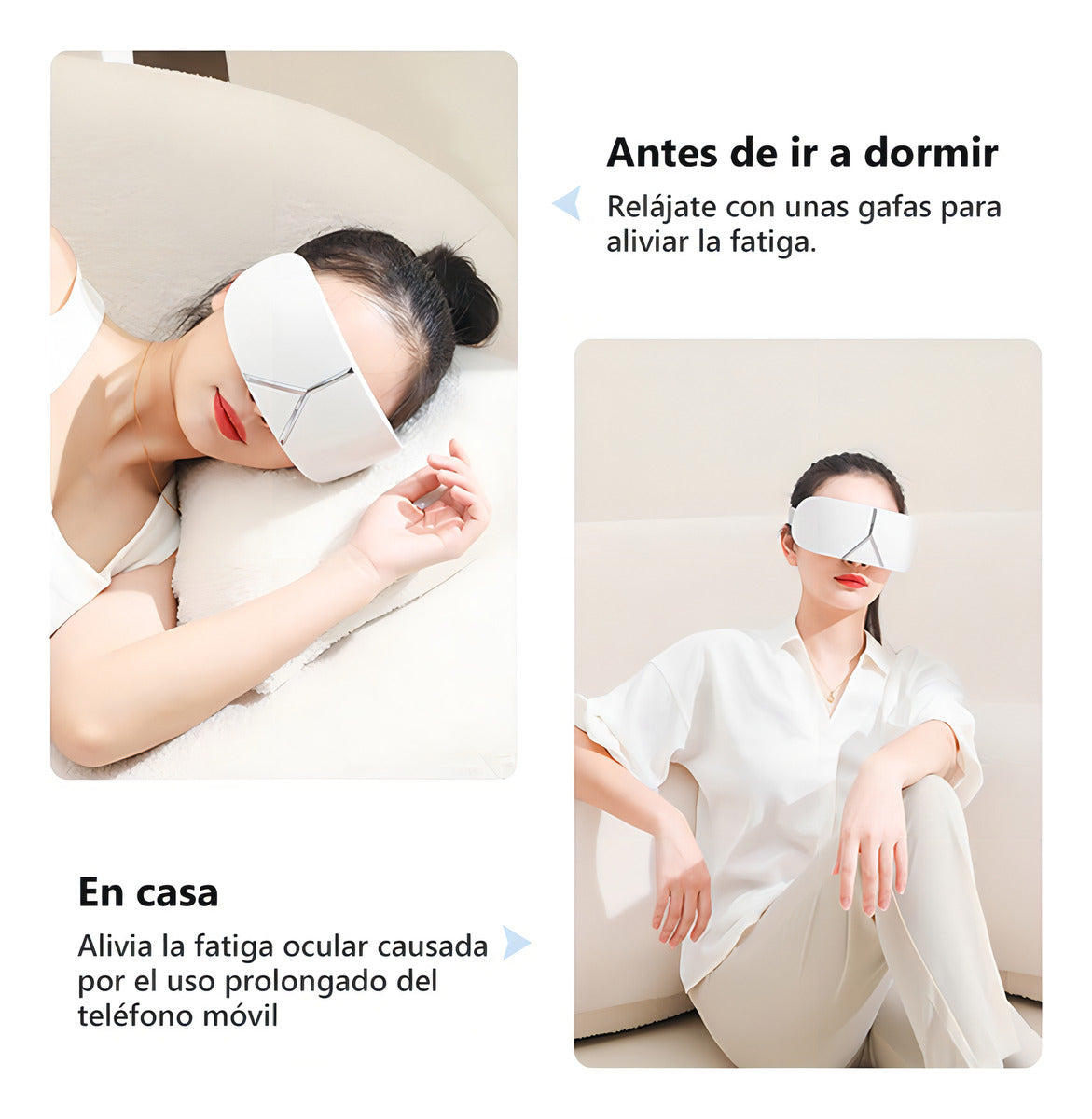 Masajeador De Ojos Inteligente Vibracion