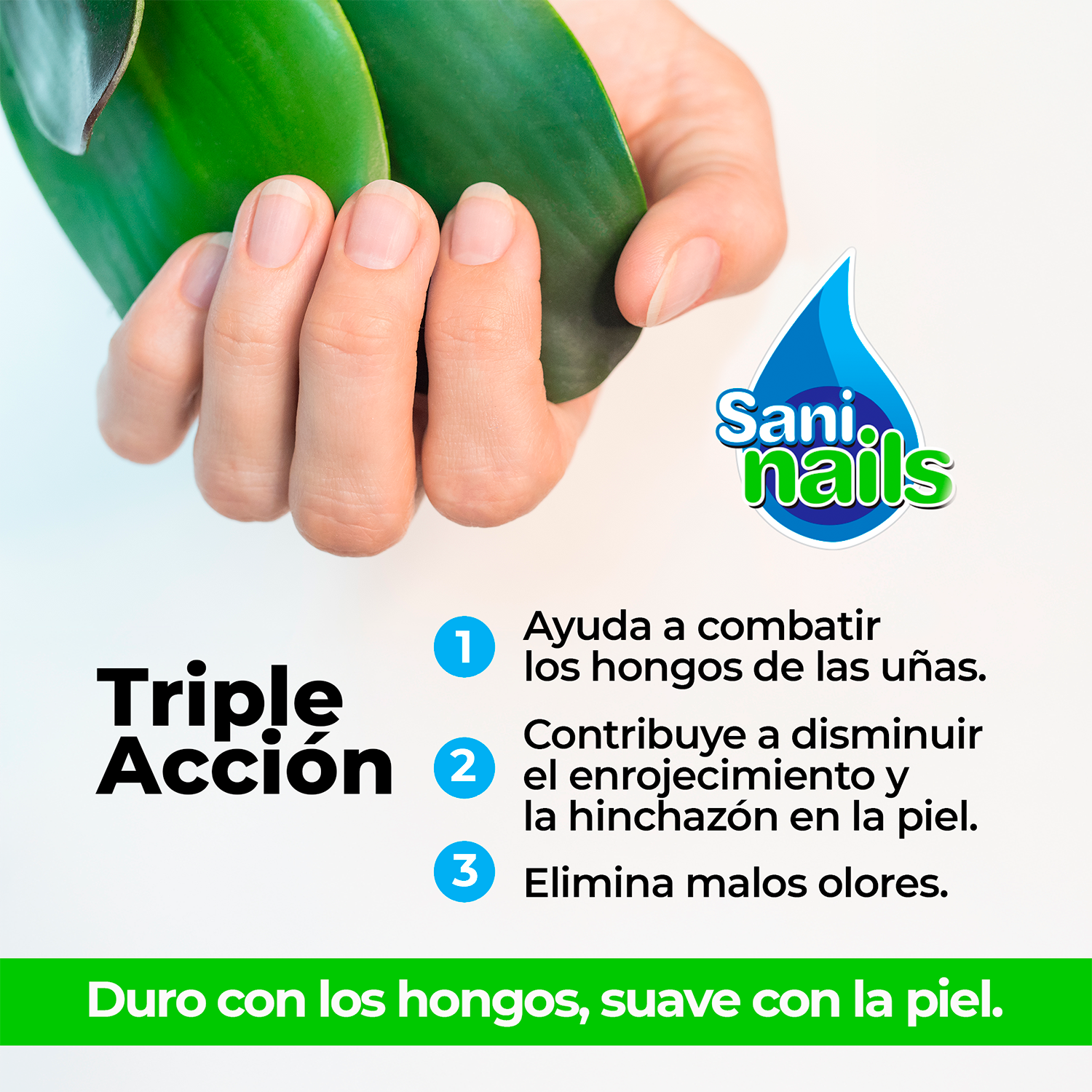 SaniNails Ayuda a Combatir Hongos Uñas