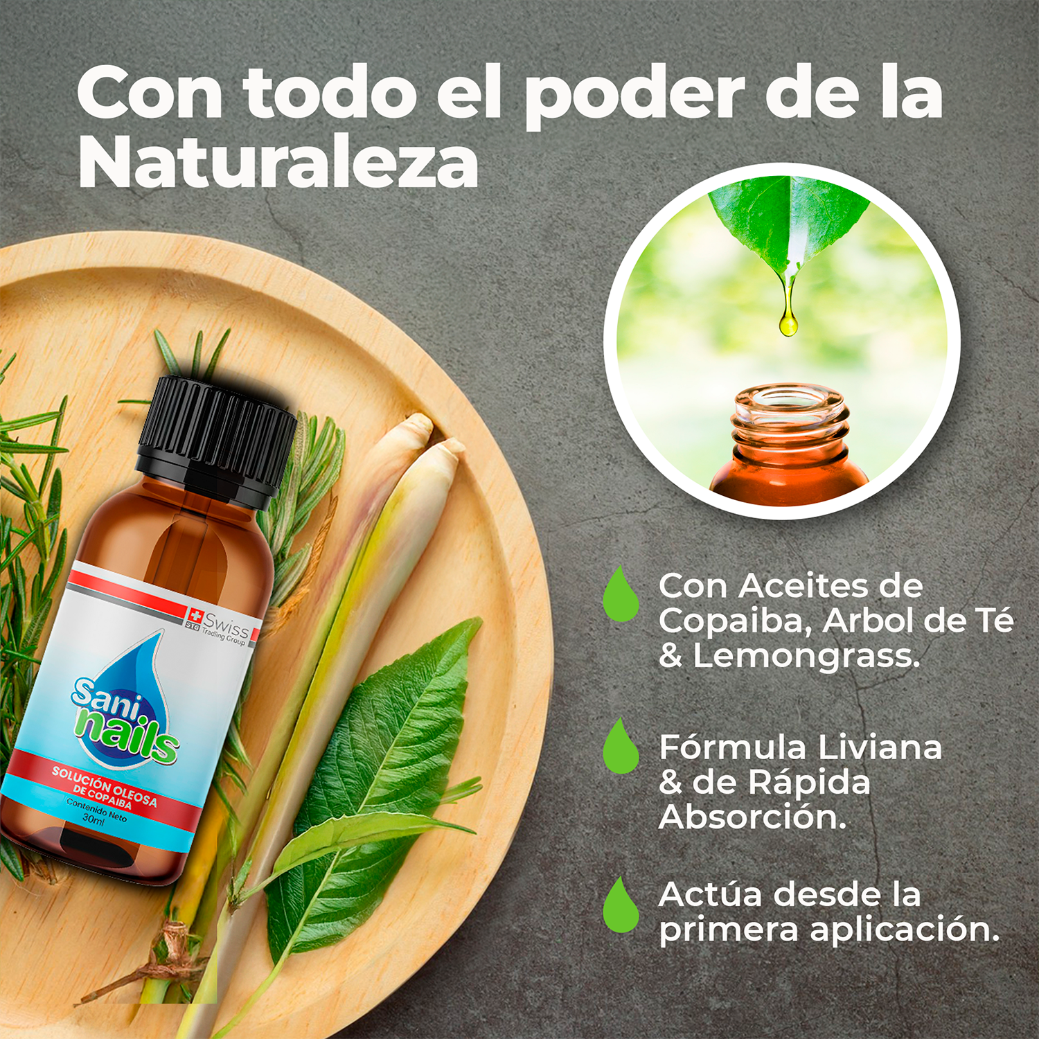 SaniNails Ayuda a Combatir Hongos Uñas