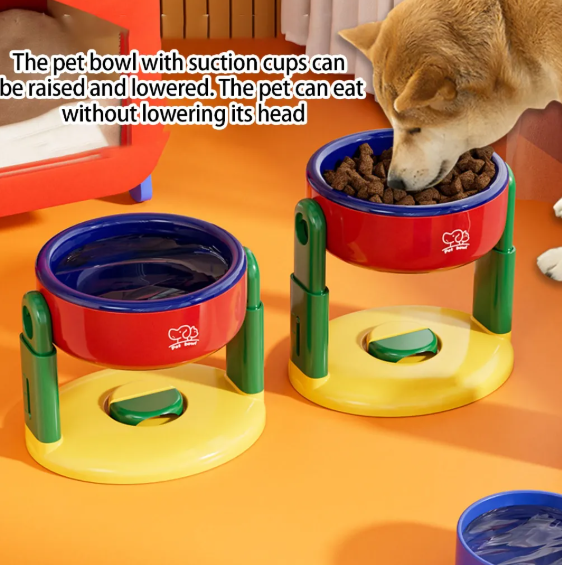 Soporte comedero para perros ajustable