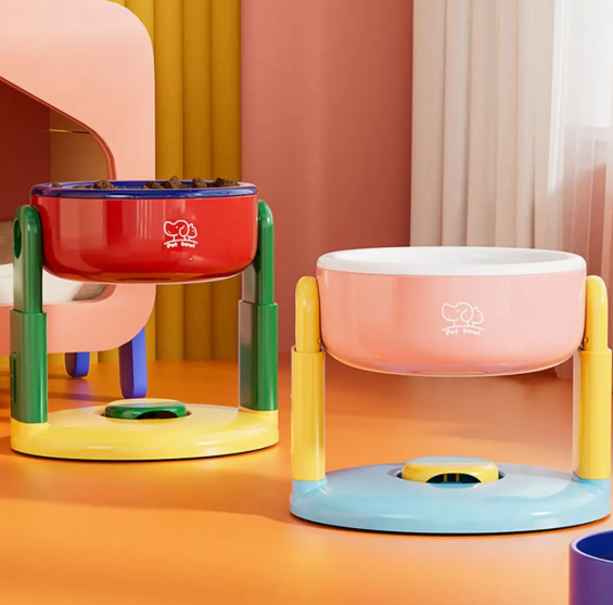 Soporte comedero para perros ajustable