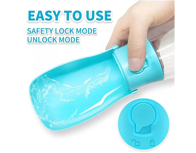 BOTELLA DE AGUA PORTABLE PARA MASCOTA