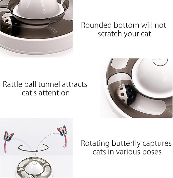 JUEGO INTERACTIVO MARIPOSA PARA GATOS
