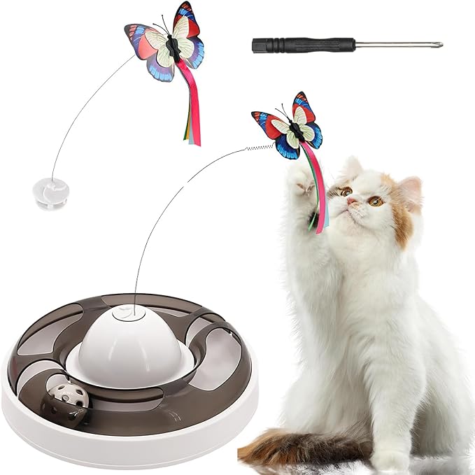 JUEGO INTERACTIVO MARIPOSA PARA GATOS