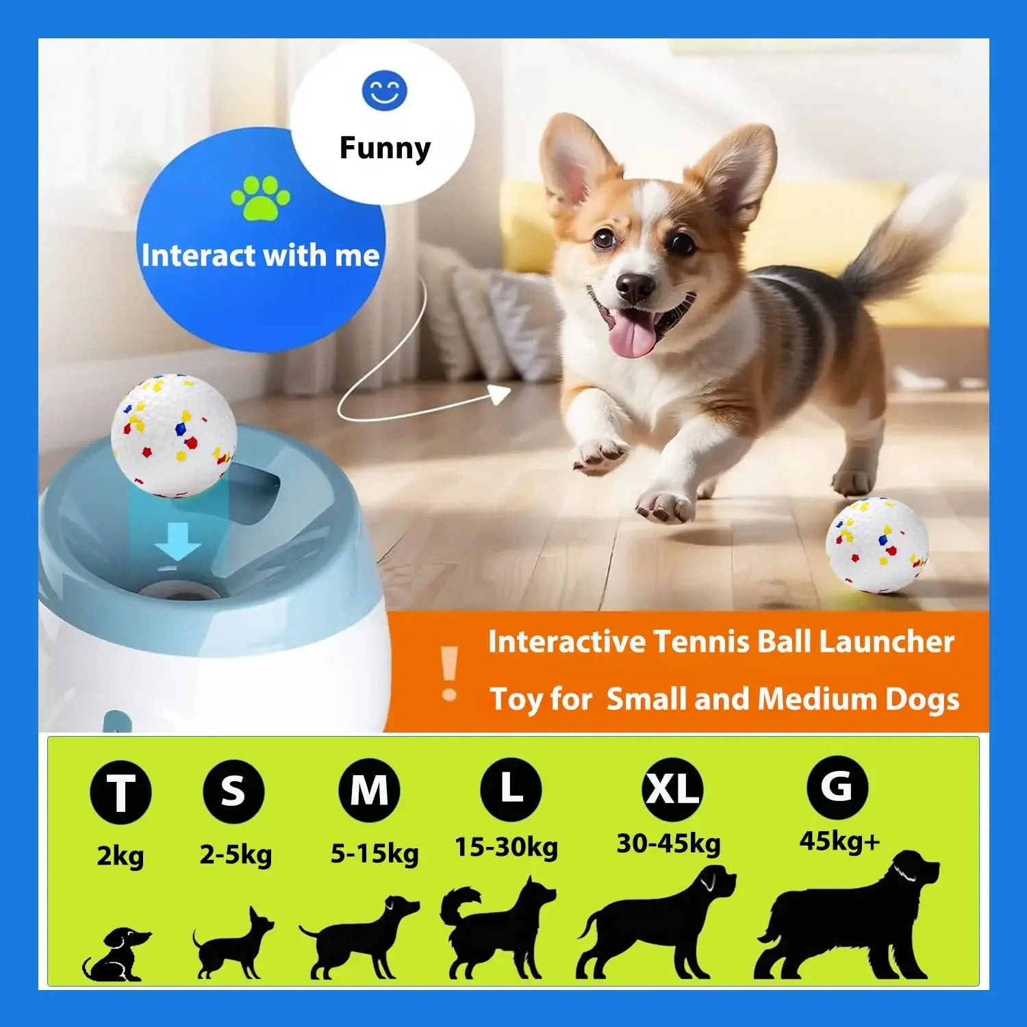 🎾🐶 TurboFetch Pro™ – Lanzador Automático de Pelotas para Perros