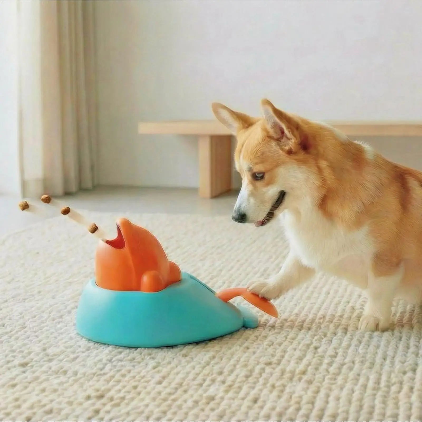 🐶✨ SnackFlow Trainer™ – Juguete Interactivo Dispensador de Premios para Mascotas