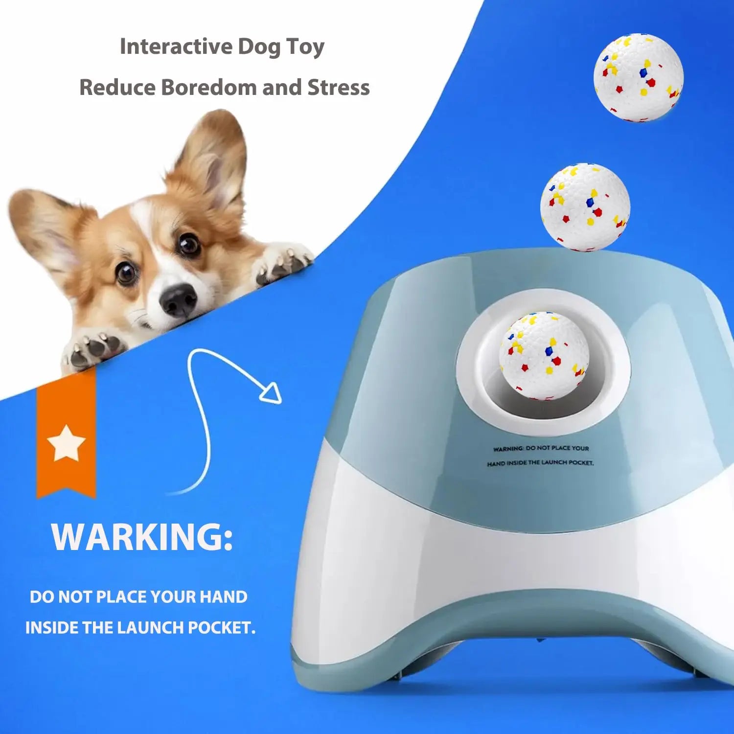 🎾🐶 TurboFetch Pro™ – Lanzador Automático de Pelotas para Perros