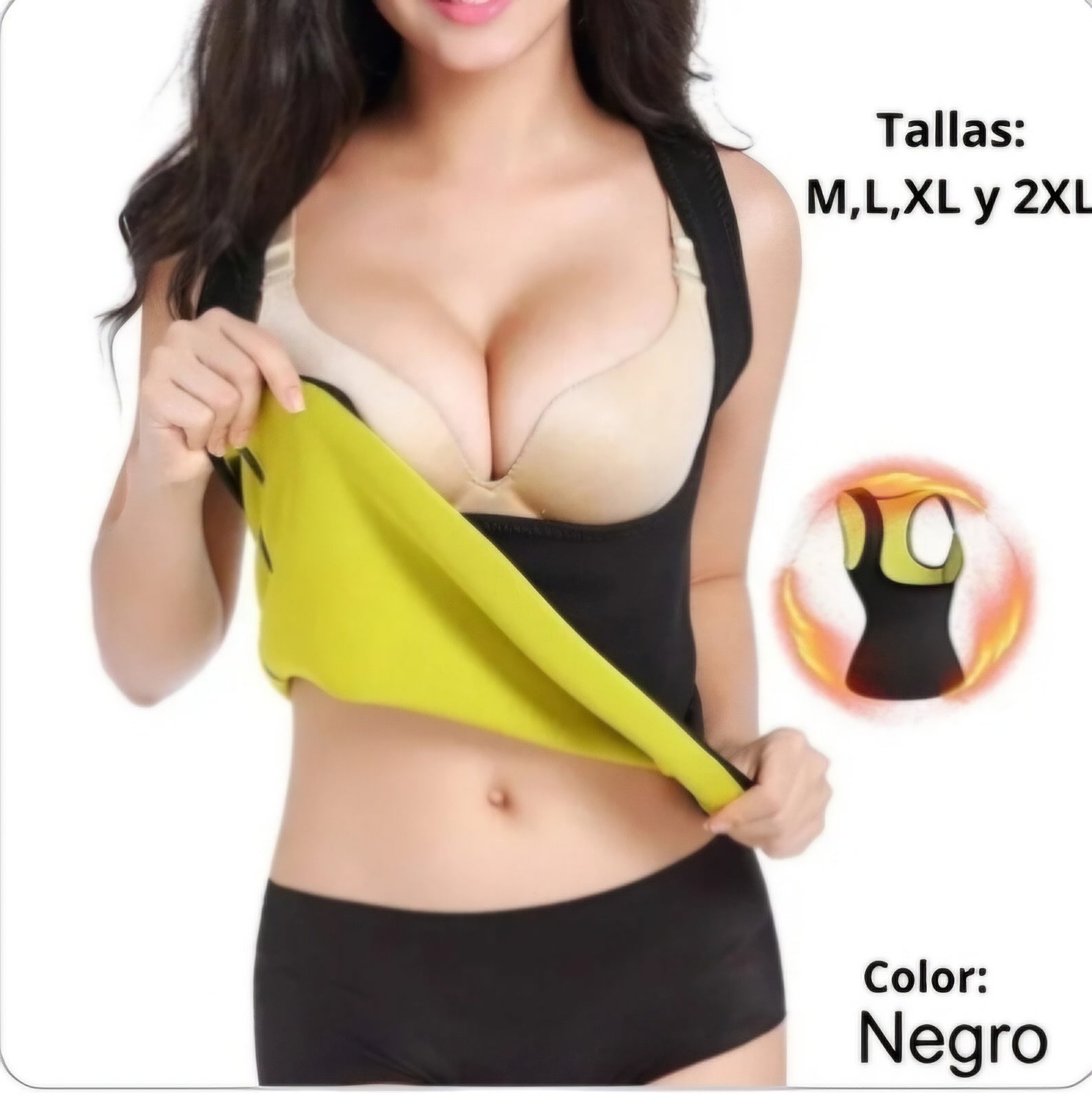 Faja Polera Reductora Dama Ejercicio Gym