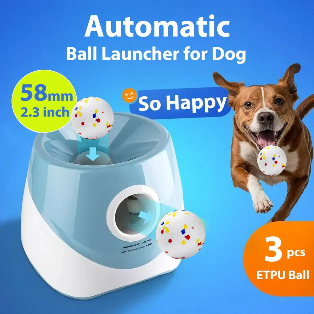 🎾🐶 TurboFetch Pro™ – Lanzador Automático de Pelotas para Perros
