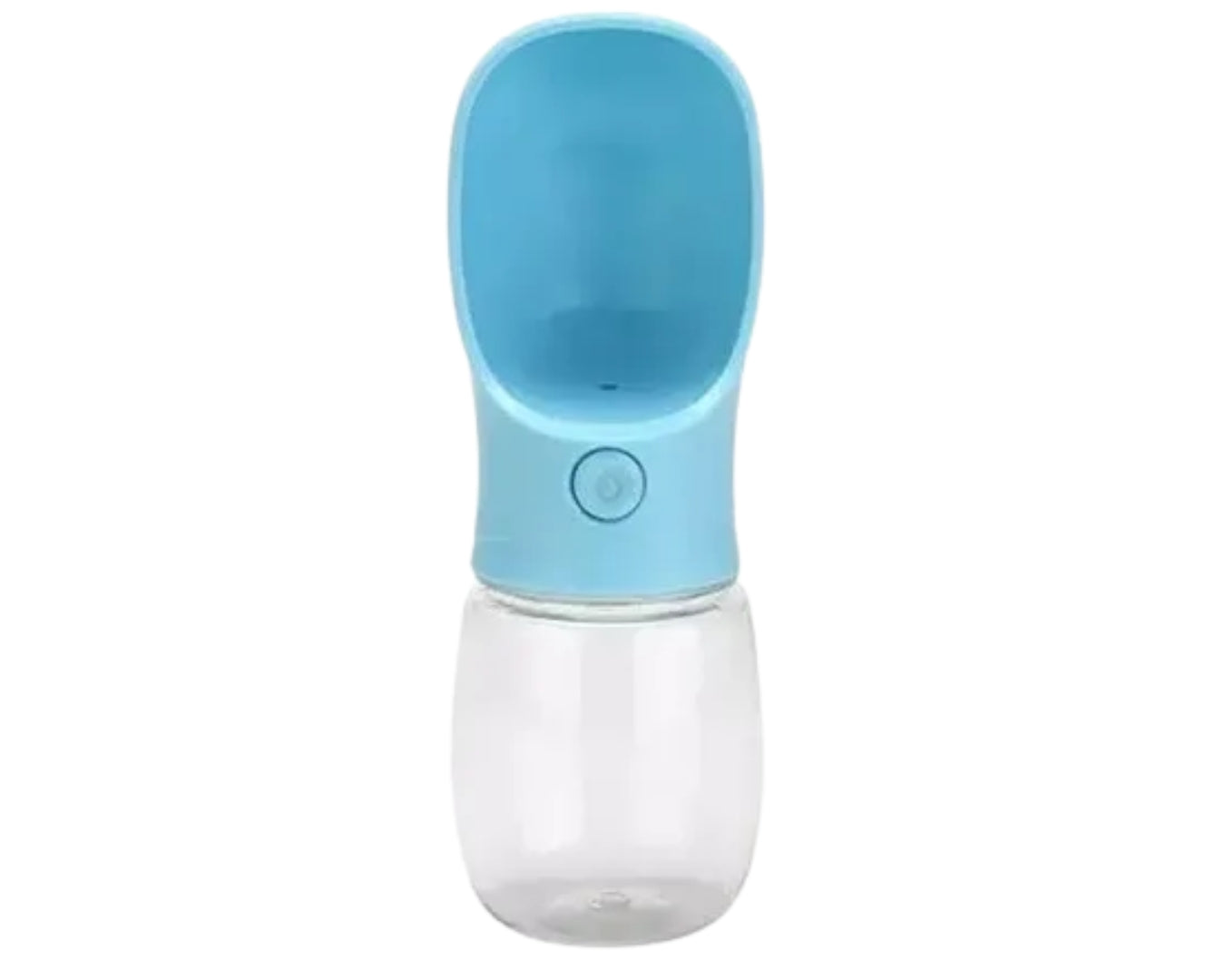 BEBEDERO PORTATIL PARA MASCOTA CON BOTON