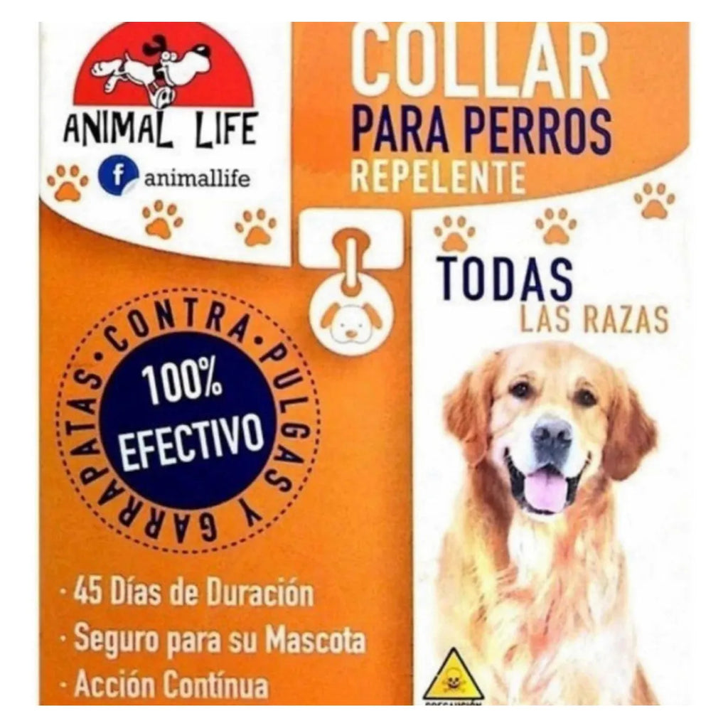 COLLAR ANTI PULGAS PARA PERROS Y GATOS
